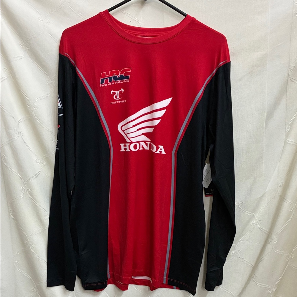 Red and Black HRC True Timber Men's Shirt